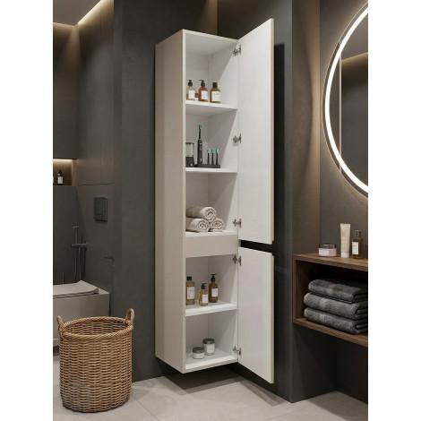 Шкаф-пенал Francesca Avanti Latina 33 бежевый купить в Москве по цене от 28745р. в интернет-магазине mebel-v-vannu.ru