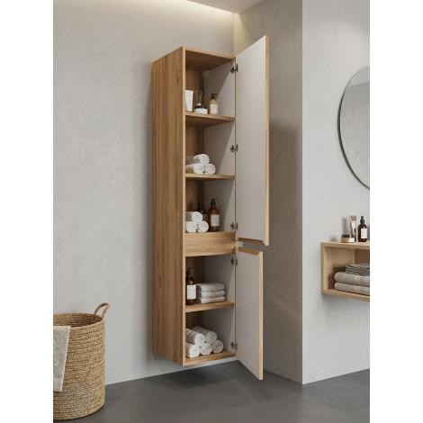 Шкаф-пенал Francesca Avanti Latina 33 дуб крафт золотой купить в Москве по цене от 28745р. в интернет-магазине mebel-v-vannu.ru