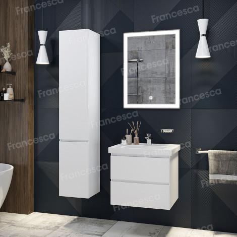 Тумба с раковиной Francesca Avanti Latina 60 подвесная (ум. Грейс 60) купить в Москве по цене от 37642р. в интернет-магазине mebel-v-vannu.ru