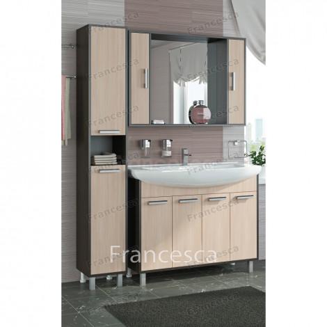 Комплект мебели Francesca Eco 105 дуб-венге купить в Москве по цене от 22500р. в интернет-магазине mebel-v-vannu.ru