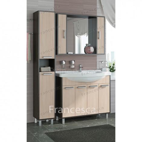 Комплект мебели Francesca Eco 100 дуб-венге купить в Москве по цене от 22530р. в интернет-магазине mebel-v-vannu.ru