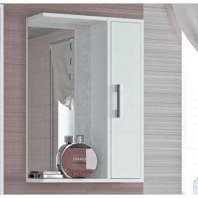 Шкаф-зеркало Francesca Eco 70 белый