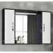 Шкаф-зеркало Francesca Eco Max 105 белый-венге купить в Москве по цене от 8360р. в интернет-магазине mebel-v-vannu.ru