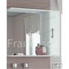 Шкаф-зеркало Francesca Eco 85 белый купить в Москве по цене от 6410р. в интернет-магазине mebel-v-vannu.ru