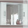 Шкаф-зеркало Francesca Eco 100 белый купить в Москве по цене от 5320р. в интернет-магазине mebel-v-vannu.ru