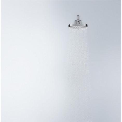 Верхний душ Hansgrohe Croma Select E 180 26524400 белый/хром купить в Москве по цене от 48258р. в интернет-магазине mebel-v-vannu.ru