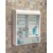 Пластиковый настенный шкафчик Нова M-09201 белый купить в Москве по цене от 4742р. в интернет-магазине mebel-v-vannu.ru