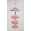 Полка для ванной Нова M-N12-03 розовый купить в Москве по цене от 983р. в интернет-магазине mebel-v-vannu.ru
