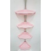 Полка для ванной Нова M-N17-03 розовый купить в Москве по цене от 2144р. в интернет-магазине mebel-v-vannu.ru