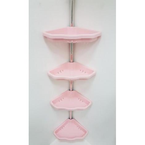 Полка для ванной Нова M-N17-03 розовый купить в Москве по цене от 2145р. в интернет-магазине mebel-v-vannu.ru