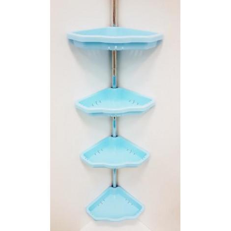 Полка для ванной Нова M-N17-02 голубой купить в Москве по цене от 2145р. в интернет-магазине mebel-v-vannu.ru