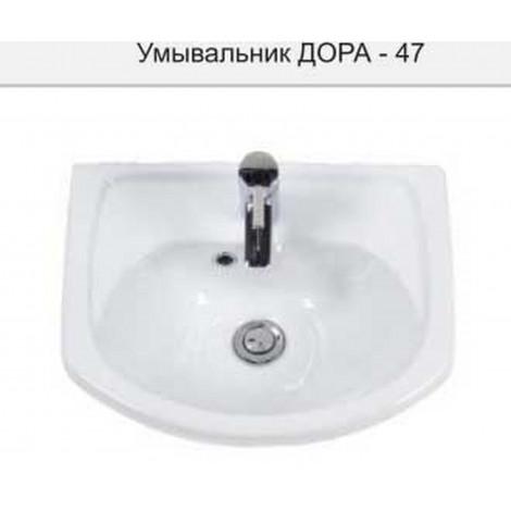 Тумба с раковиной Onika Коралл 47.10 купить в Москве по цене от 7290р. в интернет-магазине mebel-v-vannu.ru