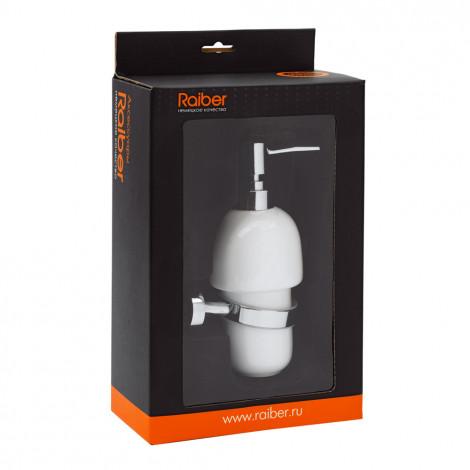 Дозатор для мыла Raiber R50115 стеклянный, настенный купить в Москве по цене от 2114р. в интернет-магазине mebel-v-vannu.ru