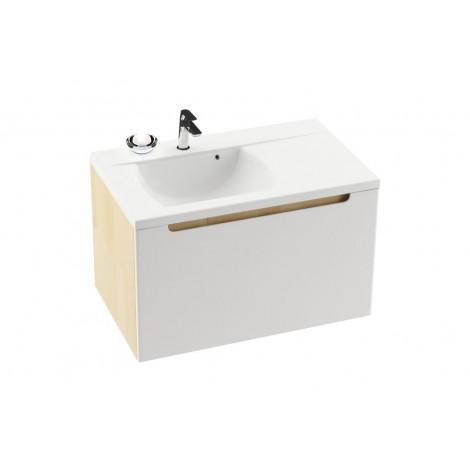 Раковина Ravak Classic 800 L/R c отверстиями XJDL1180000/XJDP1180000 купить в Москве по цене от 33220р. в интернет-магазине mebel-v-vannu.ru