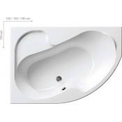 Акриловая ванна Ravak Rosa I 150х105 L/R (CK01000000/CJ01000000) купить в Москве по цене от 64440р. в интернет-магазине mebel-v-vannu.ru