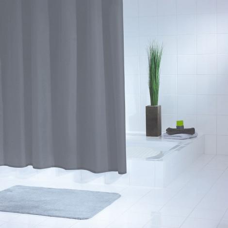 Штора для ванной комнаты Ridder Standard серый/серебряный 180x200 31317 купить в Москве по цене от 1330р. в интернет-магазине mebel-v-vannu.ru