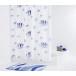 Штора для ванной комнаты Ridder Skalar синий/голубой 180x200 47360 купить в Москве по цене от 5238р. в интернет-магазине mebel-v-vannu.ru