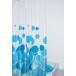Штора для ванной комнаты Ridder Kani синий/голубой 180x200 403073 купить в Москве по цене от 3027р. в интернет-магазине mebel-v-vannu.ru
