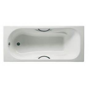 Чугунная ванна Roca MALIBU 2315G000R 150х75 см с отверстиями для ручек