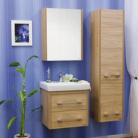 Комплект мебели Sanflor Ларго 60 подвесной купить в Москве по цене от 28122р. в интернет-магазине mebel-v-vannu.ru