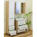 Комплект мебели Sanflor Ларго 70 белый купить в Москве по цене от 36214р. в интернет-магазине mebel-v-vannu.ru