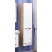 Пенал для ванной Sanflor Ларго белый подвесной купить в Москве по цене от 23657р. в интернет-магазине mebel-v-vannu.ru
