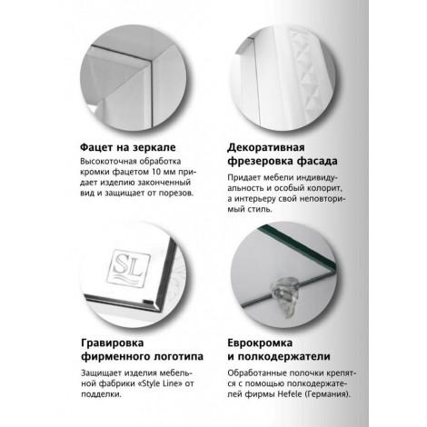 Комплект мебели Style Line Канна 50 Люкс купить в Москве по цене от 22483р. в интернет-магазине mebel-v-vannu.ru