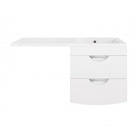 Комплект мебели Style Line Жасмин-2 60 Люкс Plus подвесной, белая купить в Москве по цене от 39261р. в интернет-магазине mebel-v-vannu.ru