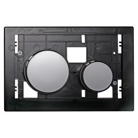 Кнопка смыва TECE Loop Modular 9240666 кнопка хром, стекло на выбор купить в Москве по цене от 16500р. в интернет-магазине mebel-v-vannu.ru