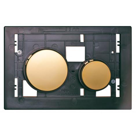 Кнопка смыва TECE Loop Modular 9240668 кнопка золотая, стекло на выбор купить в Москве по цене от 46800р. в интернет-магазине mebel-v-vannu.ru