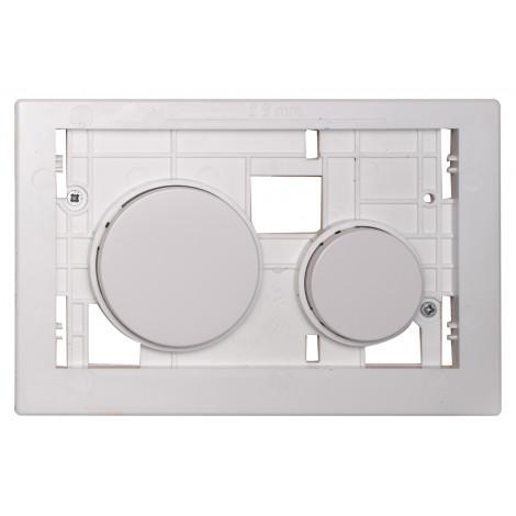 Кнопка смыва TECE Loop Modular 9240664 кнопка белая антибактериальная, стекло на выбор купить в Москве по цене от 13200р. в интернет-магазине mebel-v-vannu.ru