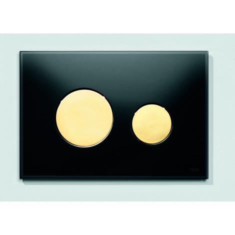 Кнопка смыва TECE Loop 9240658 черное стекло, кнопка золото 9240658 купить в Москве по цене от 69053р. в интернет-магазине mebel-v-vannu.ru