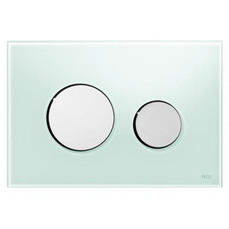 Кнопка смыва TECE Loop 9240653 зеленое стекло, кнопка хром 9240653 купить в Москве по цене от 32198р. в интернет-магазине mebel-v-vannu.ru