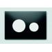 Кнопка смыва TECE Loop 9240654 черное стекло, кнопка белая 9240654 купить в Москве по цене от 19190р. в интернет-магазине mebel-v-vannu.ru