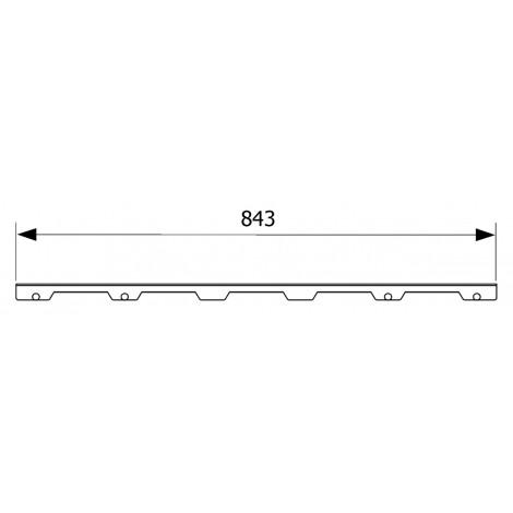 Решетка TECE TECEdrainline Steel II 6 009 83 90 см матовая 600983 купить в Москве по цене от 40700р. в интернет-магазине mebel-v-vannu.ru