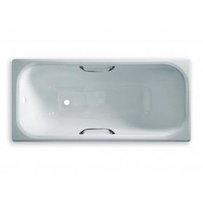 Чугунная ванна Универсал Ностальжи 150х70 см с отверстиями для ручек