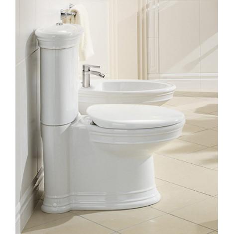 Крышка-сиденье Villeroy & Boch Amadea с 61 R1 петли хром, нержавеющая сталь 881061R1 купить в Москве по цене от 10000р. в интернет-магазине mebel-v-vannu.ru