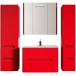Комплект мебели Vod-ok Флорена 100 (черный, красный) купить в Москве по цене от 65205р. в интернет-магазине mebel-v-vannu.ru