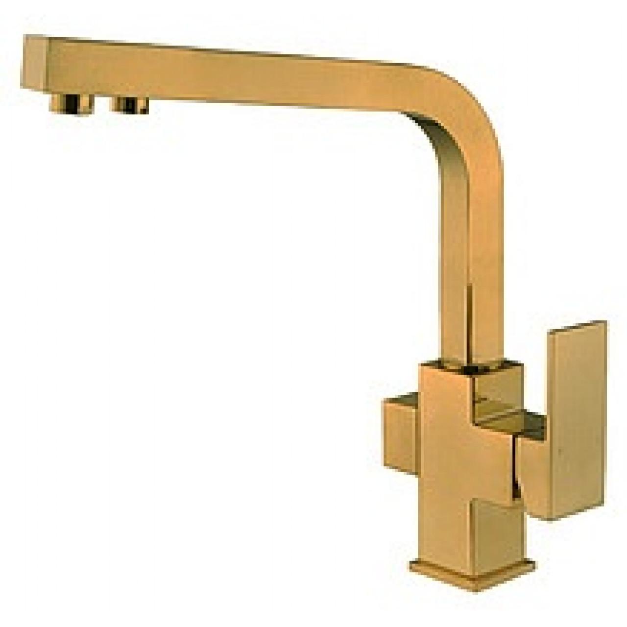 Смеситель Zorg Clean Water ZR 311 YF-Pvd Bronze для кухонной мойки купить в Москве по цене от 12408р. в интернет-магазине mebel-v-vannu.ru